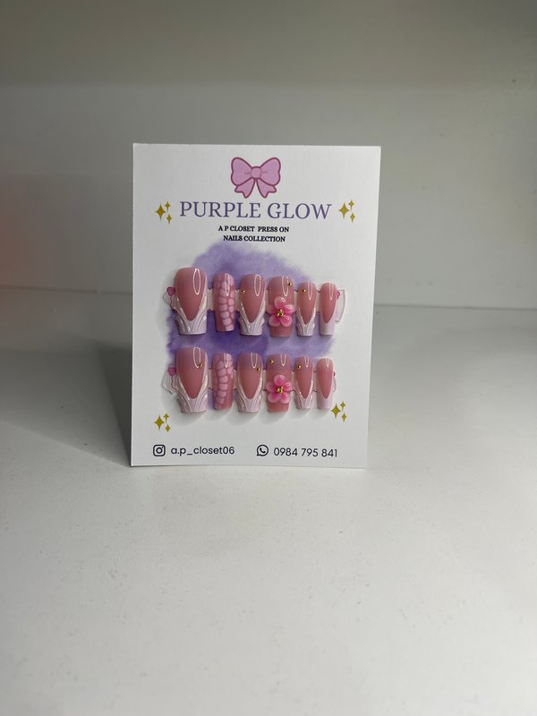 ᥫ᭡ Press on cuadradas Premium largas 