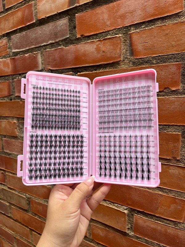 ✨ Libro de pestañas con 4 estilos diferentes 8 mm a 16 mm,
