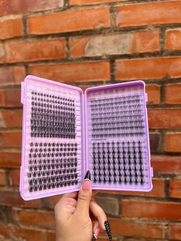 💜LIBRO DE PESTAÑAS– 400 PCS 4 estilos diferentes