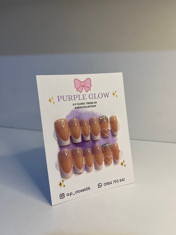 Press on nails cuadrado largo✨