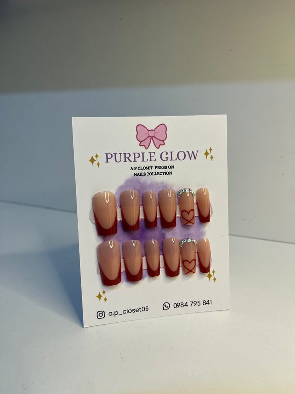 Press on nails cuadrado largo