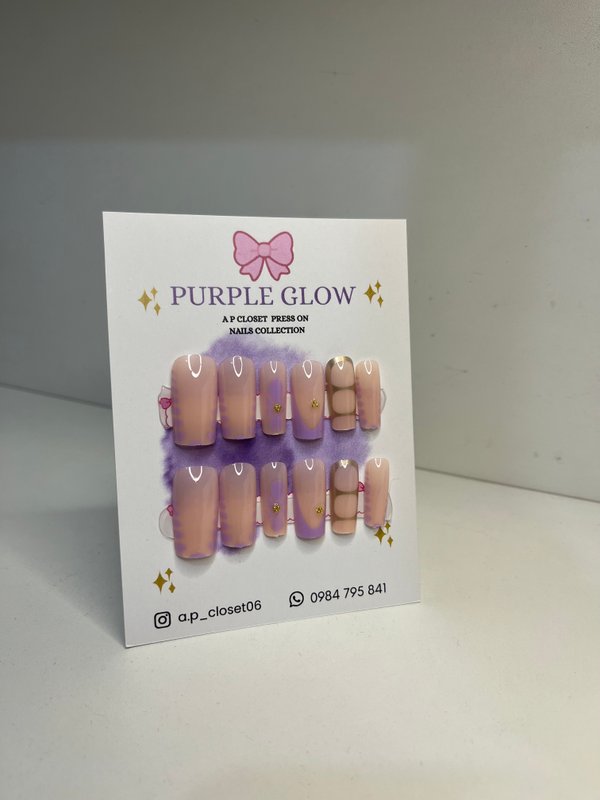 Press on nails cuadrado largo
