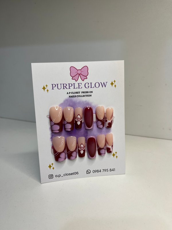 Press on nails cuadrado largo