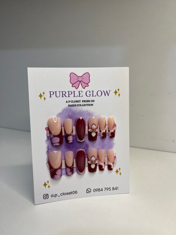 Press on nails cuadrado largo