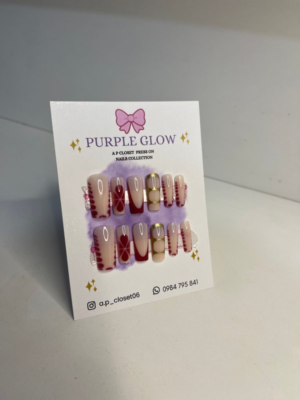 Press on nails cuadrado largo