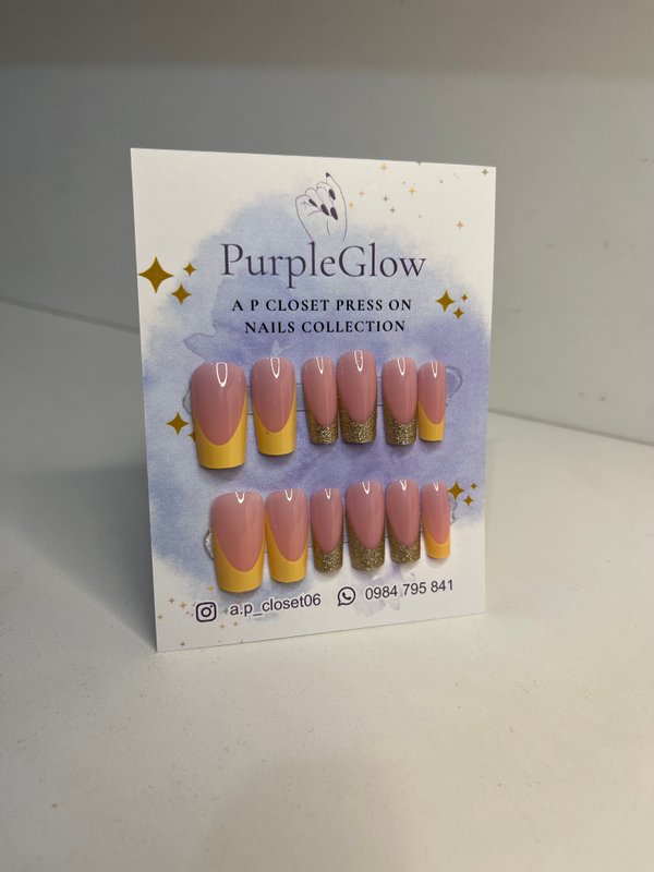 Press on nails cuadrado largo