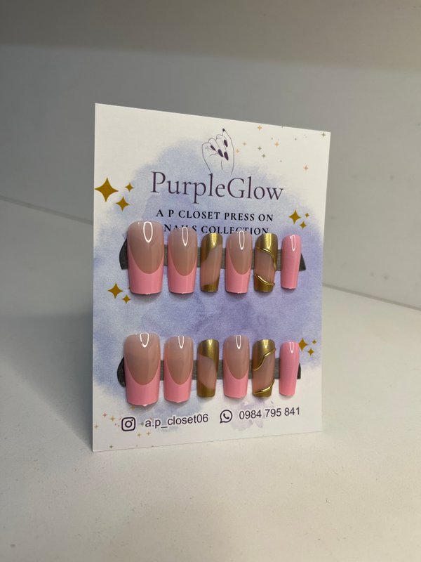 Press on nails cuadrado largo