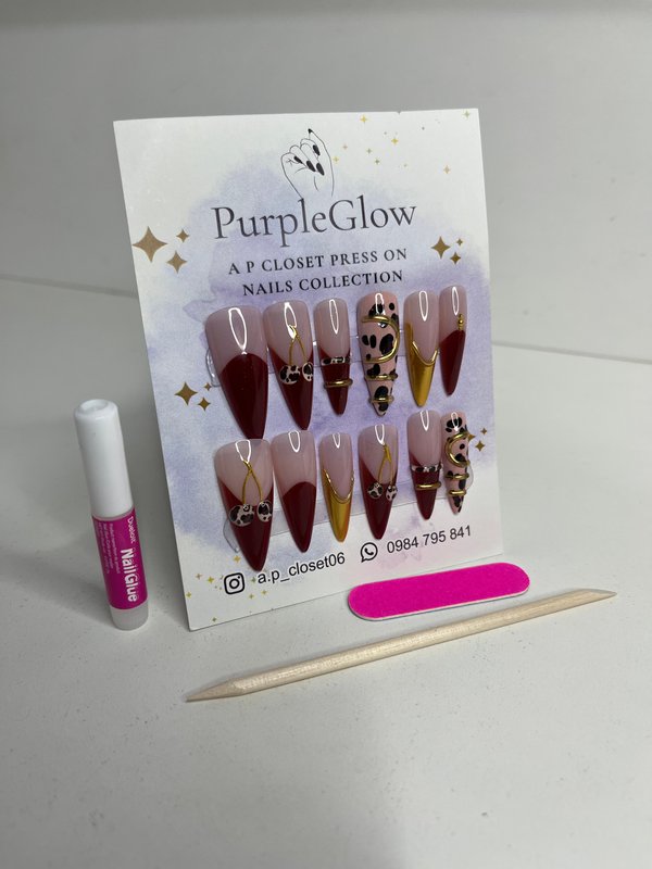 Uñas press on nails | Stiletto 