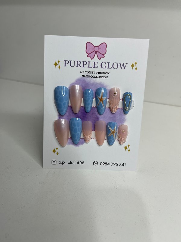 ᥫ᭡ Uñas press on nails | Almendradas largas