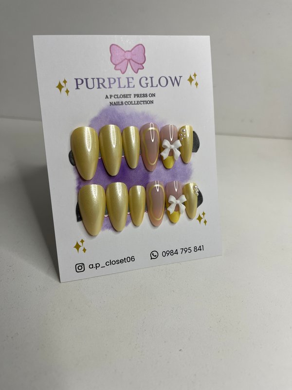 ᥫ᭡ Uñas press on nails | Almendradas largas