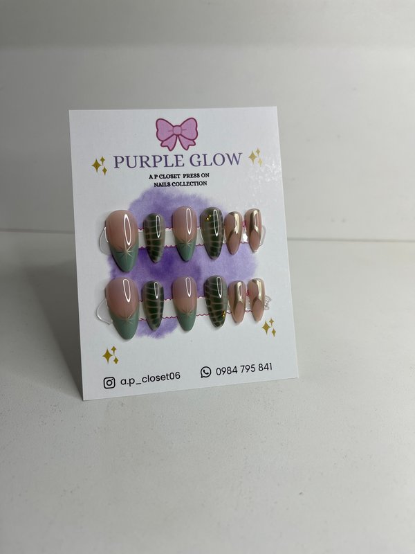 ᥫ᭡ Uñas press on nails | Almendradas largas
