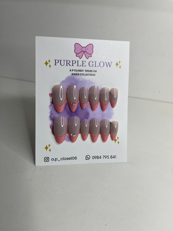 ᥫ᭡ Uñas press on nails | Almendradas largas