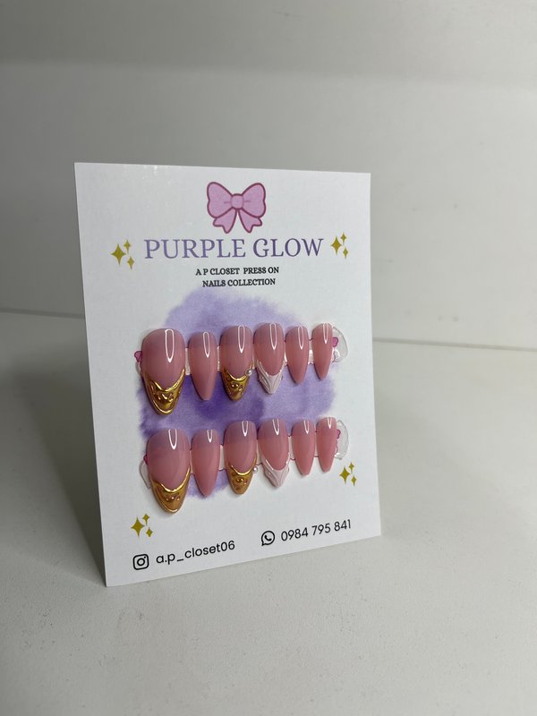 ᥫ᭡ Uñas press on nails | Almendradas largas