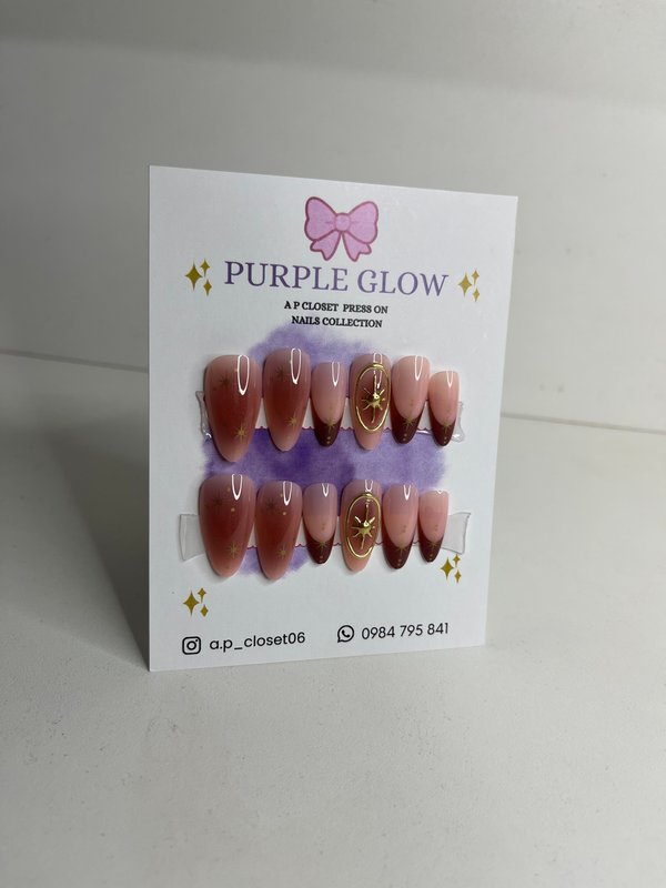 ᥫ᭡ Uñas press on nails | Almendradas largas