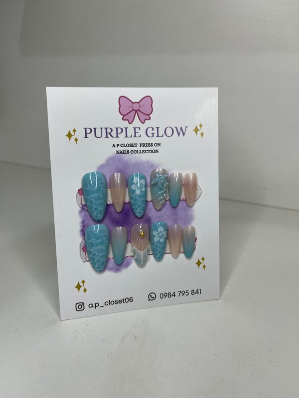 ᥫ᭡ Uñas press on nails | Almendradas premium 