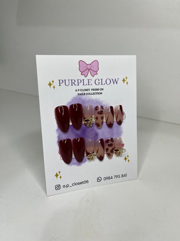 ᥫ᭡ Uñas press on nails | Almendradas premium 