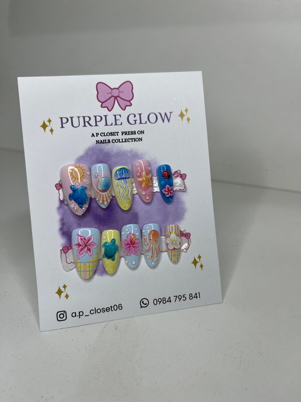 ᥫ᭡ Uñas press on nails | Almendradas premium 