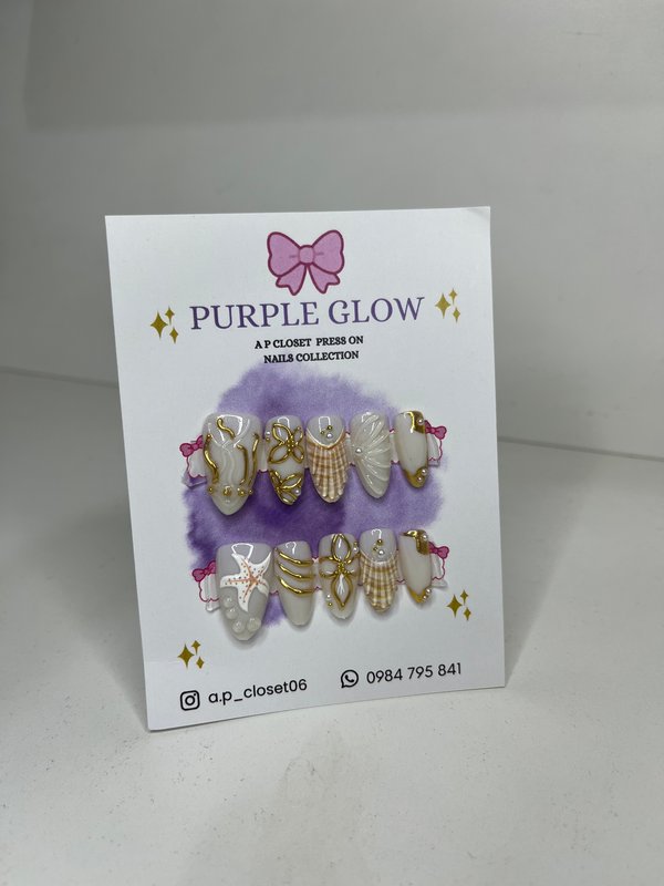 ᥫ᭡ Uñas press on nails | Almendradas premium 