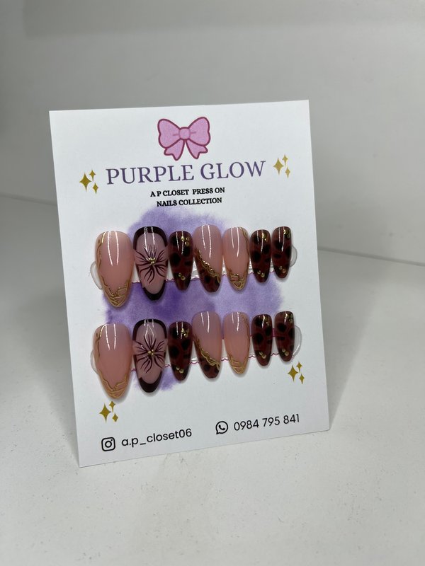 ᥫ᭡ Uñas press on nails | Almendradas premium 