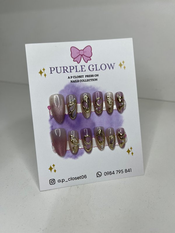 ᥫ᭡ Uñas press on nails | Almendradas premium 