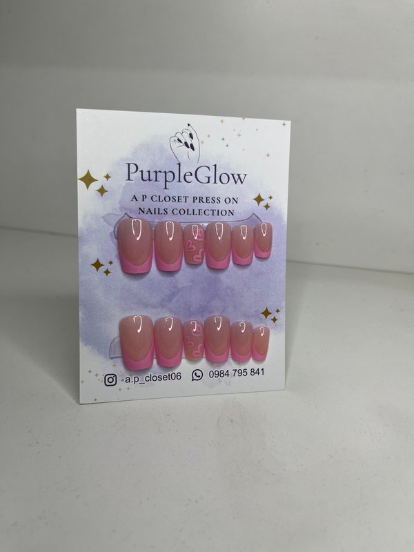 ᥫ᭡ Uñas press on Cuadradas cortas