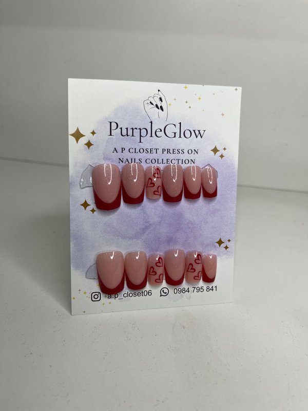 ᥫ᭡ Uñas press on Cuadradas cortas