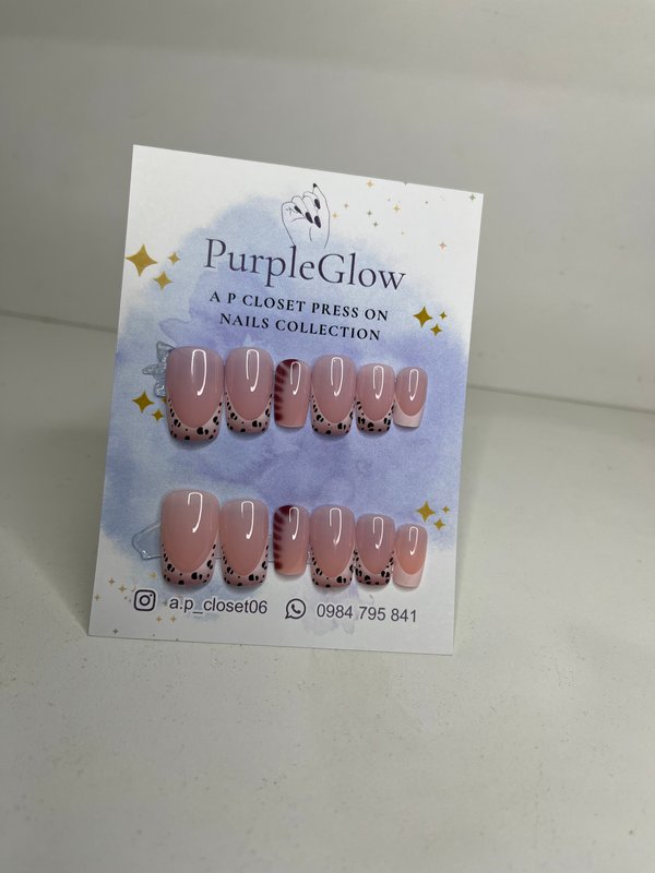 ᥫ᭡ Uñas press on Cuadradas cortas