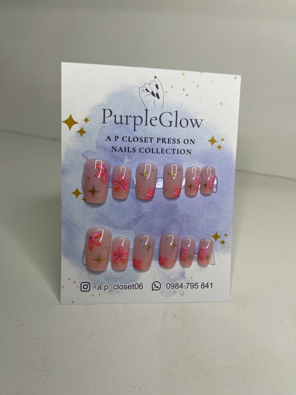 ᥫ᭡ Uñas press on Cuadradas cortas