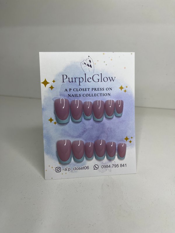 ᥫ᭡ Uñas press on Cuadradas cortas