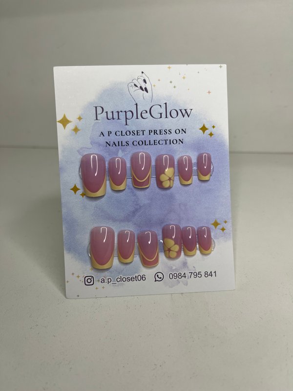ᥫ᭡ Uñas press on Cuadradas cortas