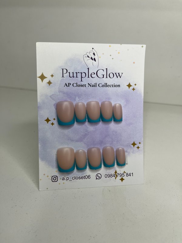 ᥫ᭡ Uñas press on Cuadradas cortas