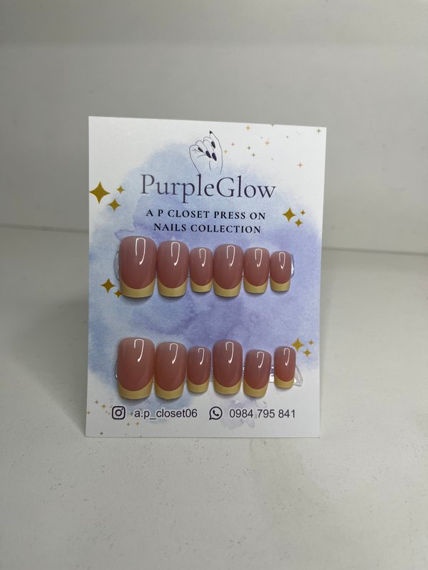 ᥫ᭡ Uñas press on Cuadradas cortas
