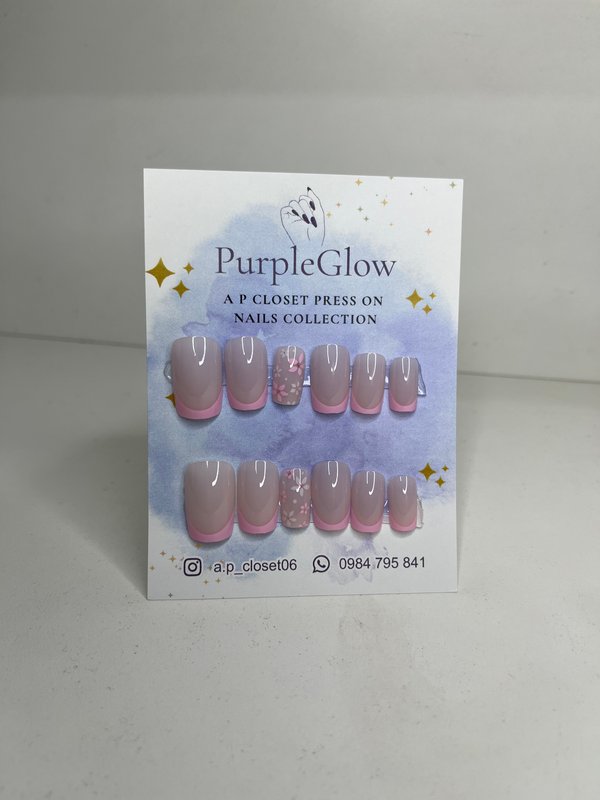 ᥫ᭡ Uñas press on Cuadradas cortas