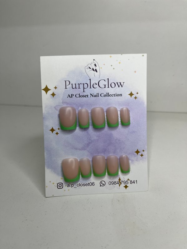 ᥫ᭡ Uñas press on Cuadradas cortas