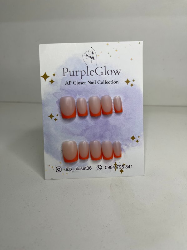 ᥫ᭡ Uñas press on Cuadradas cortas