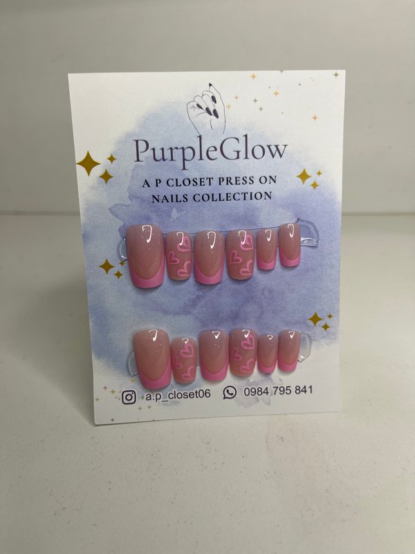 ᥫ᭡ Uñas press on Cuadradas cortas