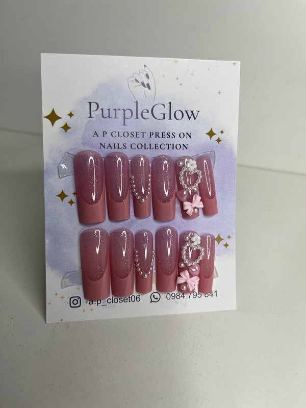 ᥫ᭡ Press on cuadradas Premium largas 