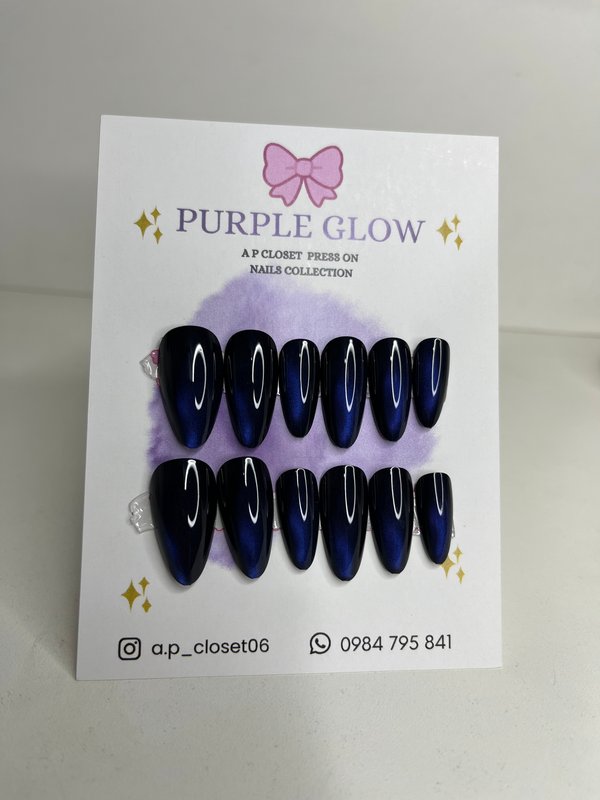 ᥫ᭡ Press on almendradas ojo de gato Circular
