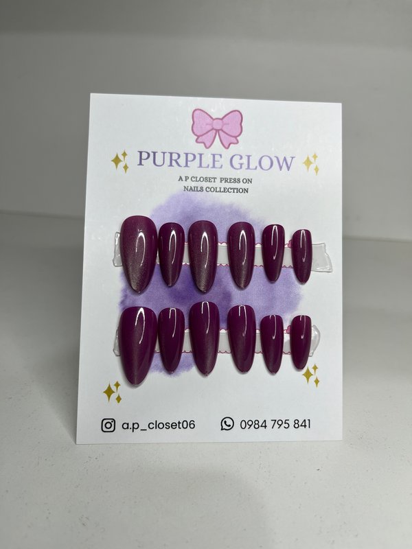 ᥫ᭡ Press on almendradas ojo de gato lineal