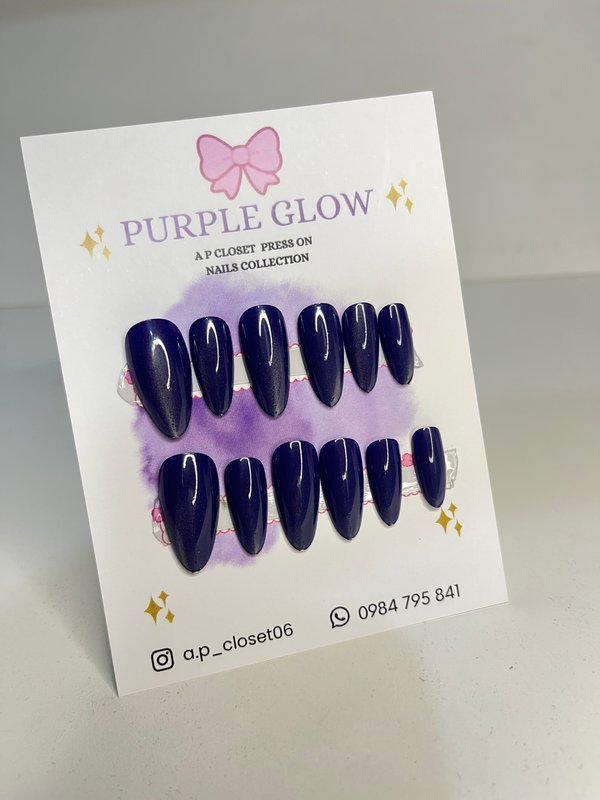 ᥫ᭡ Press on almendradas ojo de gato lineal