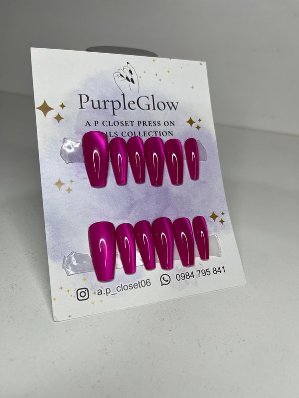 ᥫ᭡ Press on ojo de gato lineal🎀