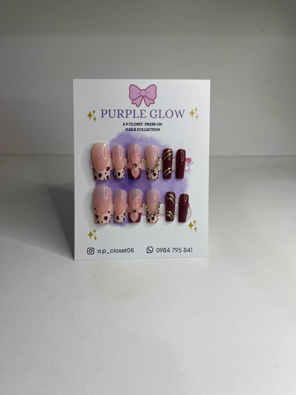 ᥫ᭡ Press on cuadradas Premium largas 