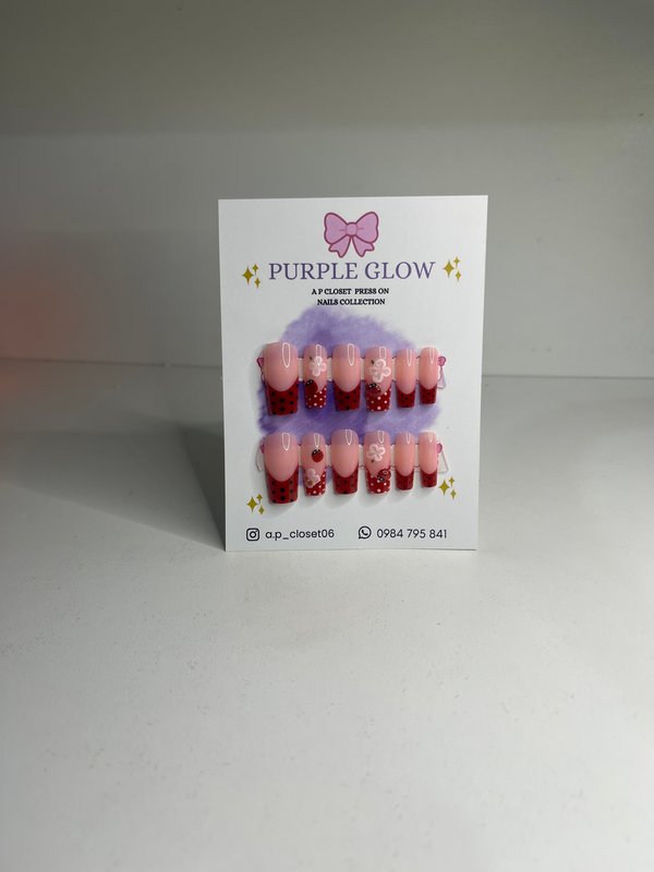 ᥫ᭡ Press on cuadradas Premium largas 
