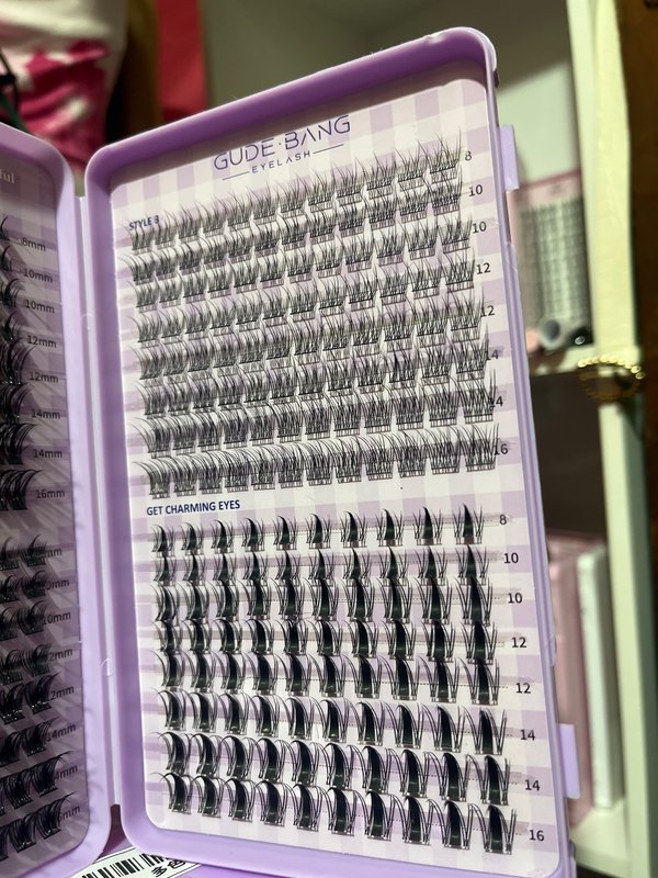 💜LIBRO DE PESTAÑAS– 400 PCS 4 estilos diferentes