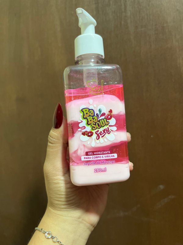 Crema Comestible Morango 280ml