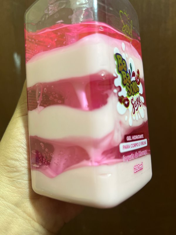 Crema Comestible Morango 280ml