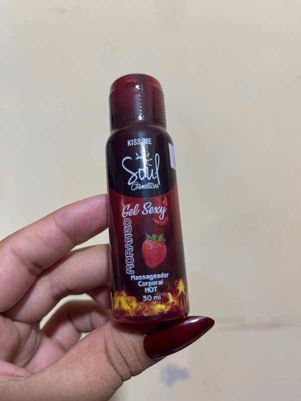 Gel sexy lubri fresa 🍓🤤