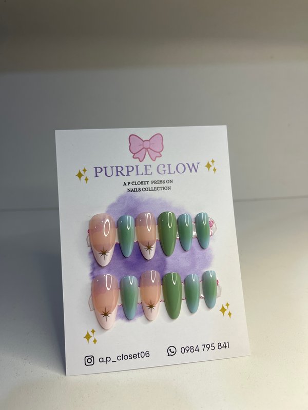 ᥫ᭡ Uñas press on nails | Almendradas largas