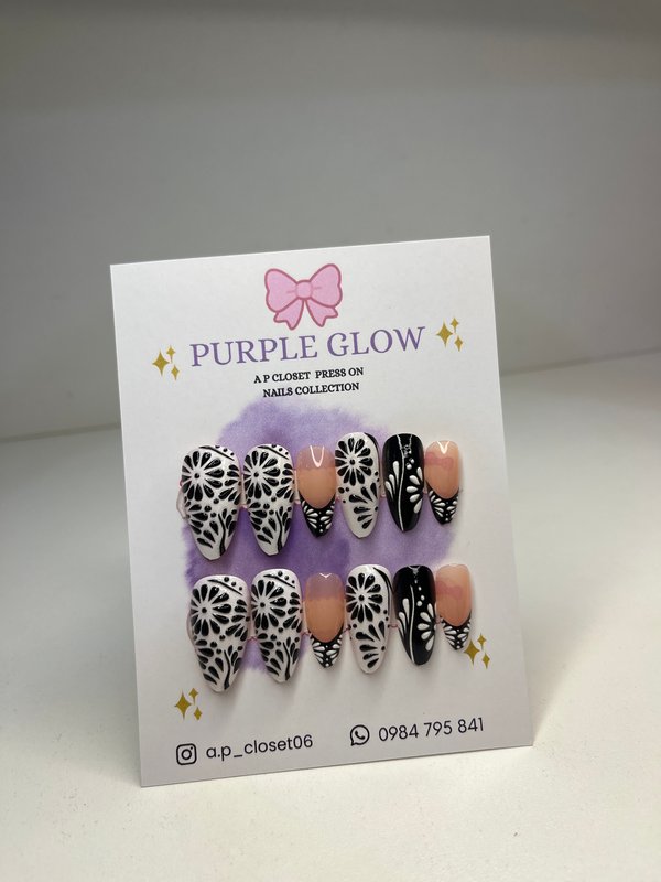 ᥫ᭡ Uñas press on nails | Almendradas largas