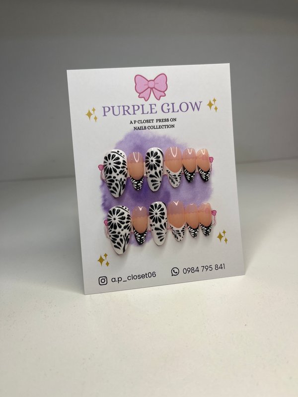 ᥫ᭡ Uñas press on nails | Almendradas largas